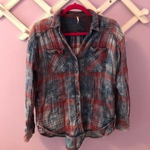 Free People Flannel Shirt